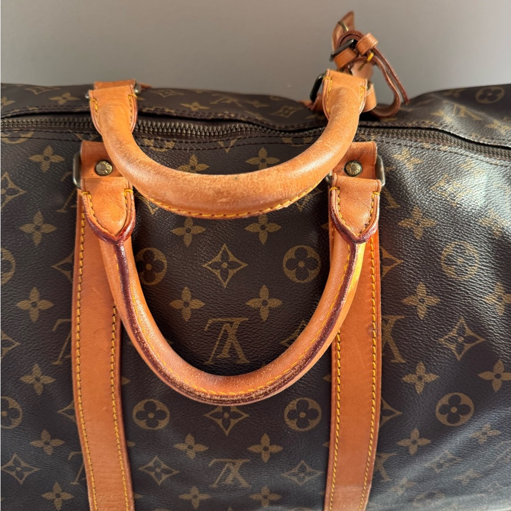 Louis Vuitton Monogram Brown Travel Bag - Picture 6 of 11
